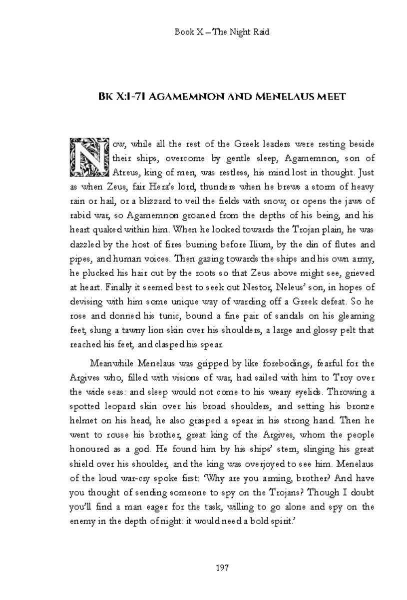 The Iliad - Page 191